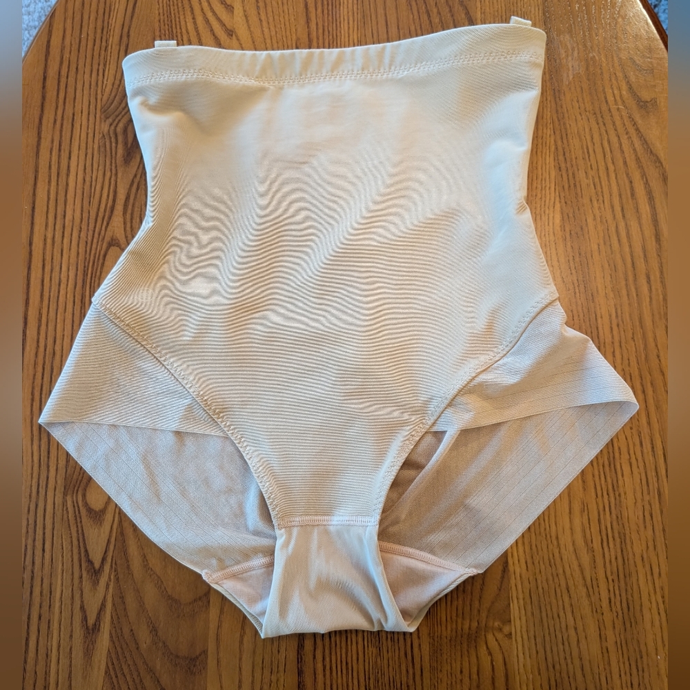 Honeylove Nude High Waist Power Shaper Brief With Butt Lift, Size S